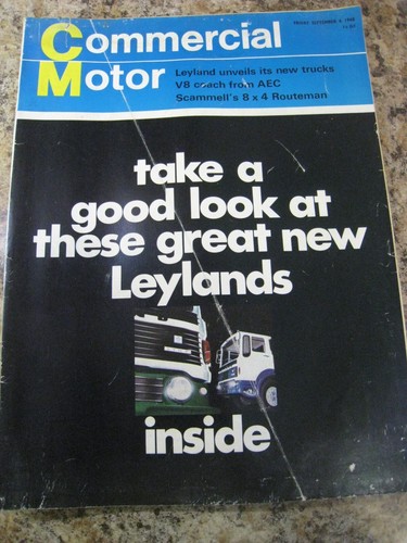 Commercial motor sep - motor, 1968