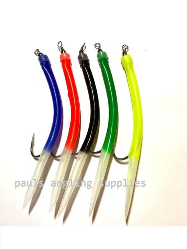 Fladen gummi mac sand eels - x,