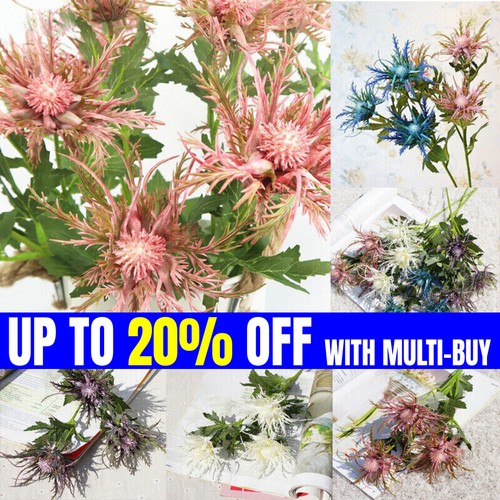 Artificial eryngium thistles - eryngium,
