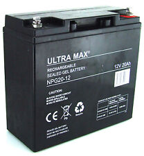 ULTRA MAX 12V 20AH GEL Battery (Replace 17AH 18AH 19AH 21AH22AH) PIGEON MAGNET