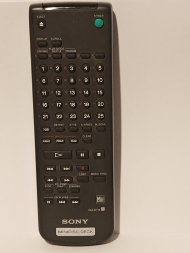 Sony mds je510 - sony, mds-je510