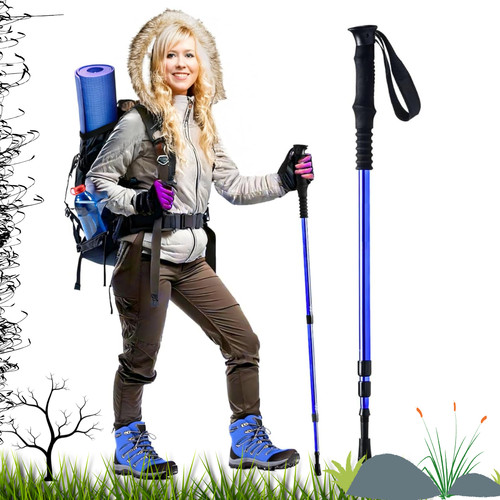 Adjustable anti shock trekking - adjustable, anti-shock