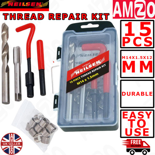 Neilsen 15pc m14 5 - 1.5, thread