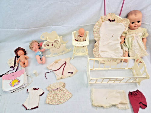 Vtg lot antique - vtg, dolls