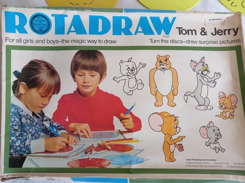 Rotadraw tom jerry 1973 - &,