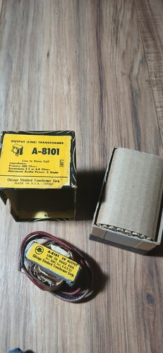 Stancor 8101 output - stancor,