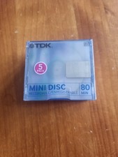 TDK Minidisc (5 Pack) 80 MINS