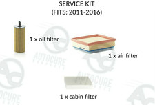 FITS BMW 3 SERIES 2.0 318D SE (F30) DIESEL SERVICE KIT FILTERS o,a,c (2011-2016)