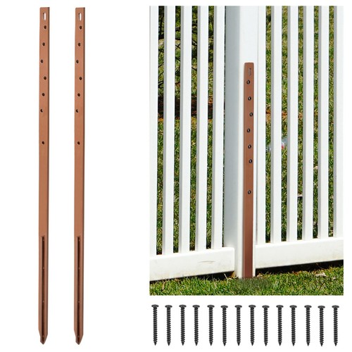Timber fence post repair - timber,