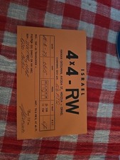 Amateur Radio QSL Card