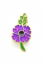 Purple Poppy War Animals Horse