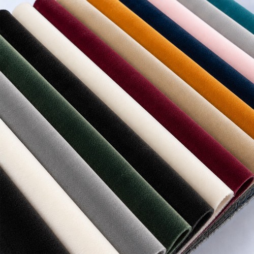 Plush velvet fabric upholstery - plush,