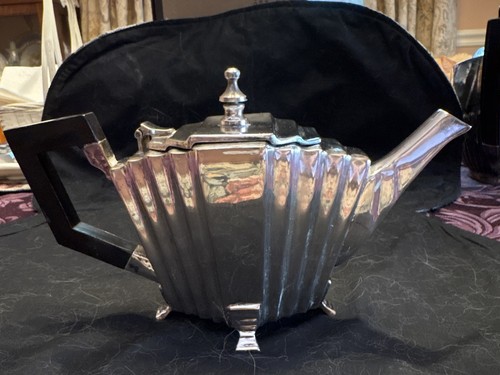 Art deco silverplate - art,