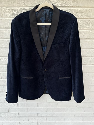 Next mens jacket 44l blue - 44l,