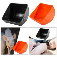 Pig Trough Piglet Creep Feeder Bucket Mountable, Dishes Pig Waterer Livestock,