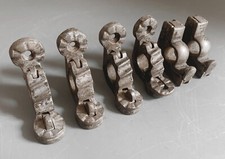 6 x Antique Stair Rod Holders