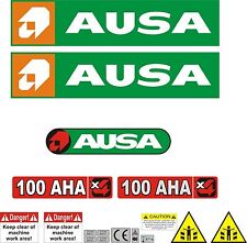 Ausa 100 AHA Dumper Decal Set.