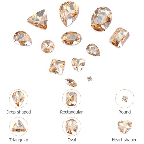 Pcs sew rhinestones - on,