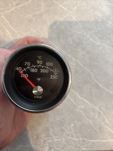 Vdo water temperature gauge - water,