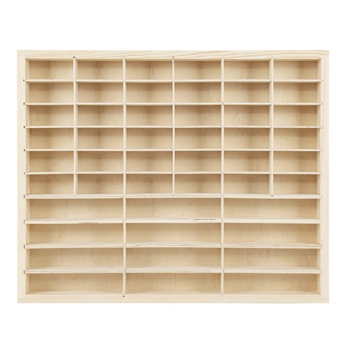 Grids wooden display case - grids,