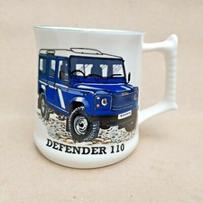 Blue Land Rover Defender 110