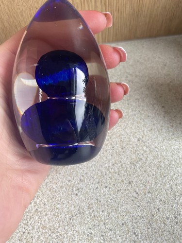 Art glass cobalt - cobalt, vintage
