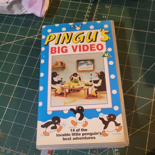 Bbc pingu big video vhs - bbc, pingu's