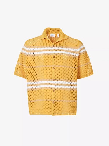 Burberry malet striped relaxed - malet,