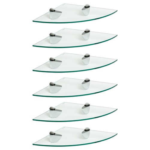 Clear 30cm floating glass - clear,