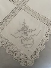 Tablecloth Square Cotton Vtg