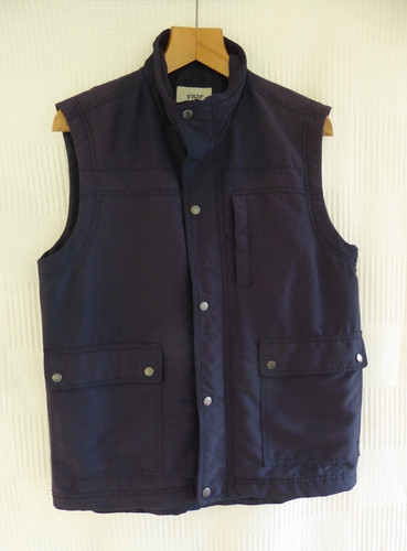 Ewm mens navy sleeveless - mens',