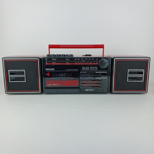 Vintage 1980s philips portable - 1980s,