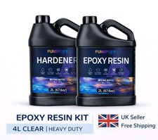 4L Epoxy Resin Kit Crystal