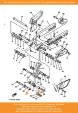 YAMAHA Bearing, 93315-31732