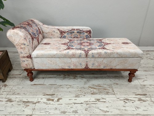 Bohemian chaise lounge