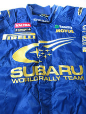Subaru WRC team Alpinestars