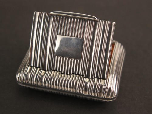 Silver snuff box - william, pugh