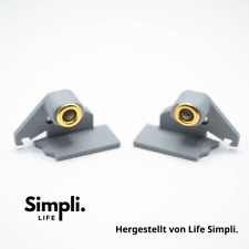 End caps suitable for Velux operating rails 948445 DKL/RFL-8664 by Life-Simpli