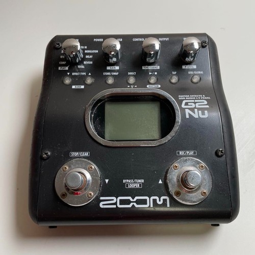 Zoom g2nu guitar multi effects - guitar,