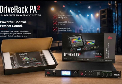 Dbx driverack pa2 - driverack, loudspeaker