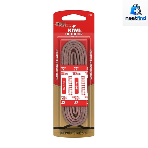 Leather laces 72in brown - 72in,