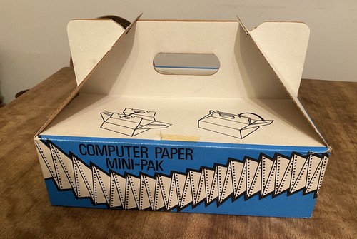 Vintage dot matrix computer - vintage,