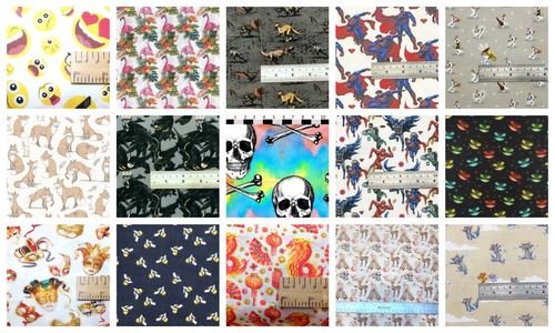 Clear fat quarters cotton - quarters,