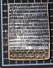 12pt Univers lower Font   Metal letterpress Type # ADANA EIGHT FIVE 8 x 5 User #