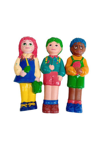 Tots rubber figures - tv,