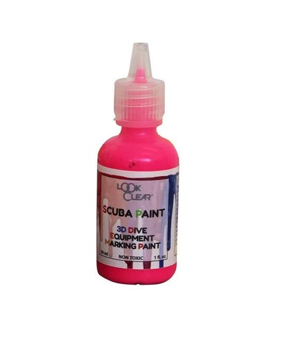 Look clear scuba gear - clear, 3d