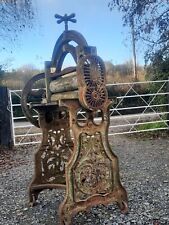 Antique Cast Iron Mangle The SQUIRREL Birmingham Mangle