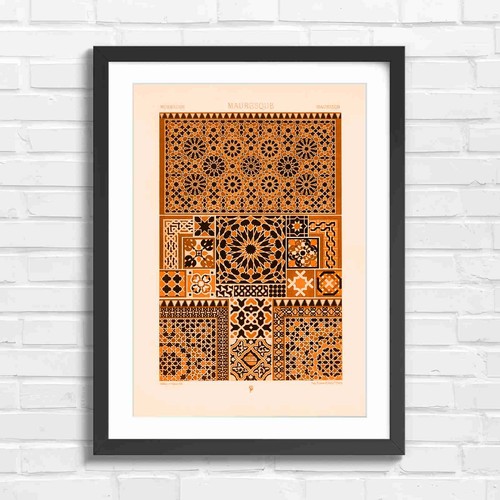 Vintage mauresque islamic - mauresque, tile