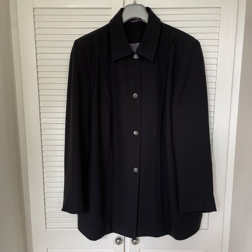 Ann harvey black jacket vgc - harvey,