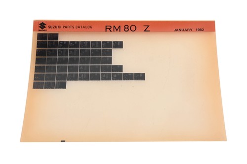 Oem suzuki rm80z - suzuki,